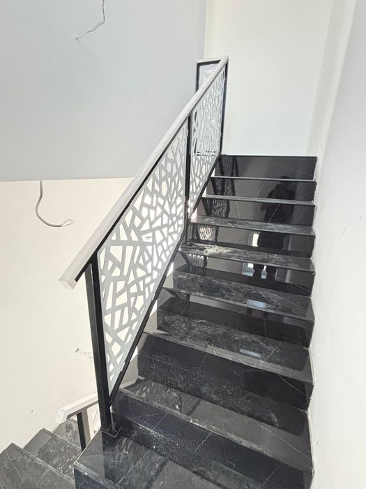 Balustrade Personalizate din BOND-ALUMINIU desing modern prelucrat CNC