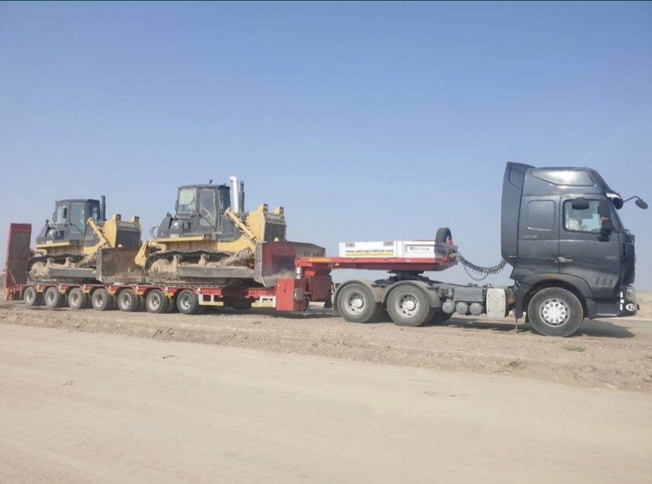 Бульдозер тралл 40т  автокран