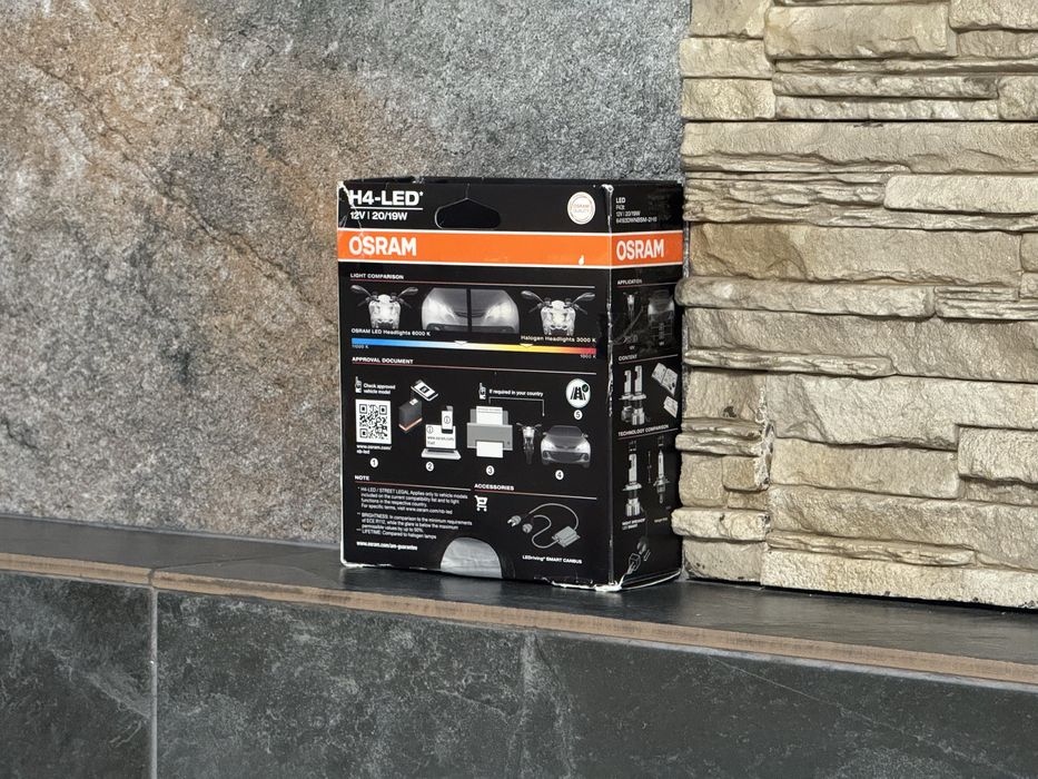 Osram H4-LED Night Breaker Led Smart Set x2/ Nou, Sigilat