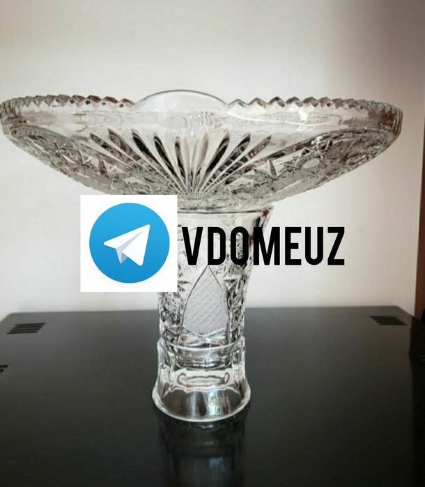 2 вазы. Хрусталь. Россия