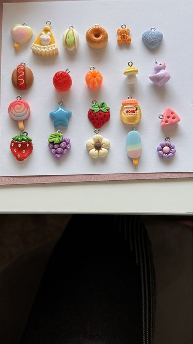 Ръчно направени от детски ръчкки обеци