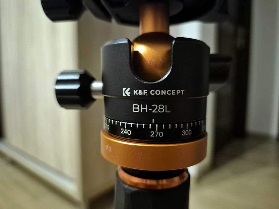 Trepied / monopied cu coloana rotativa, 1960mm, K&F Concept
