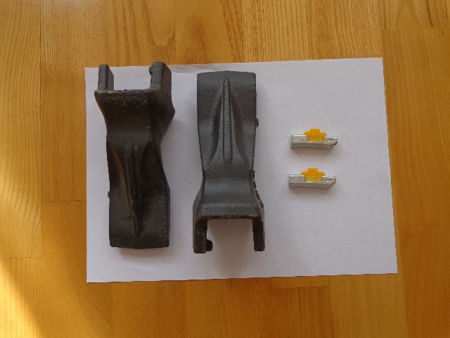 dinte cupa Volvo BL61, BL71 - miniexcavator Kubota