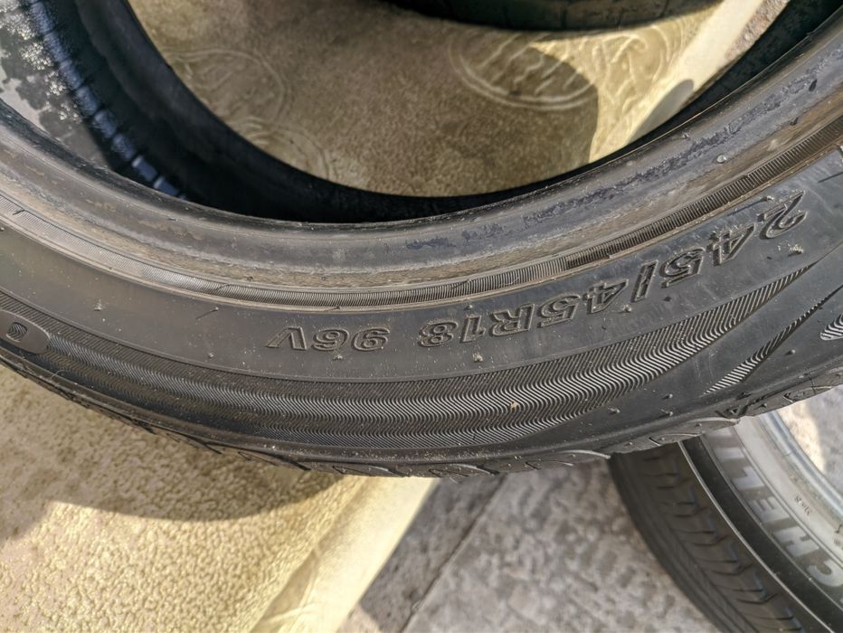 245/45/18 шины пара