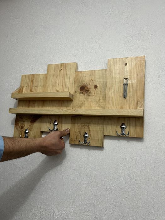 Дървена Закачалка