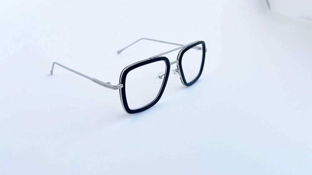 Ochelari Dita Flight - Rama maro Lentile transparente
