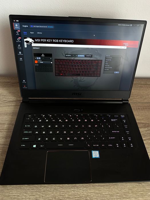 Laptop Gaming MSI GS65 GTX 1070 16GB RAM 144HZ