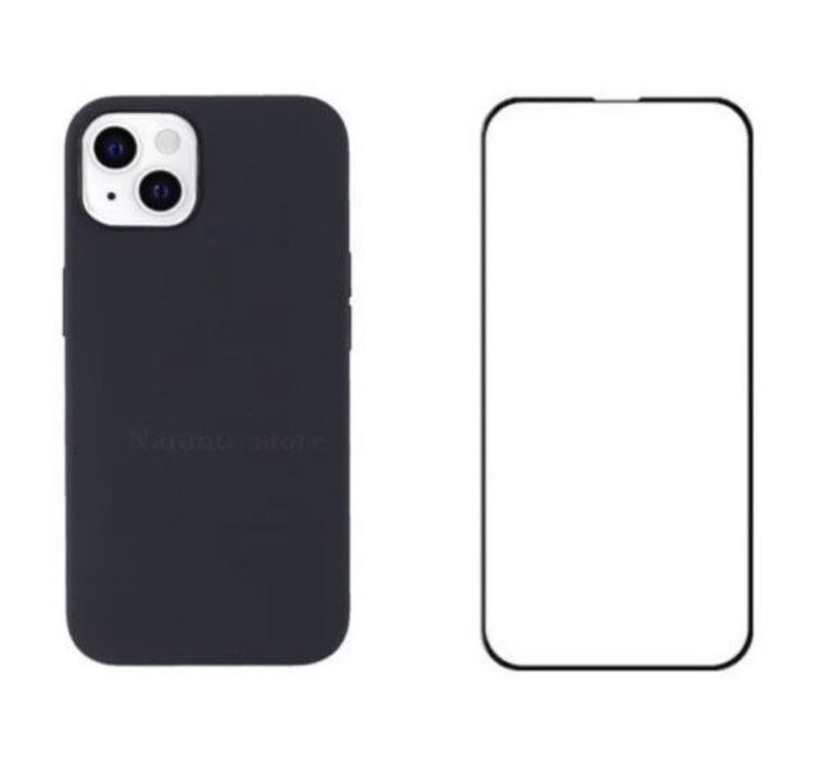 Husa Guardian Case Alcant si Folie Sticla 21D Iphone 13/14/15/PRO/MAX