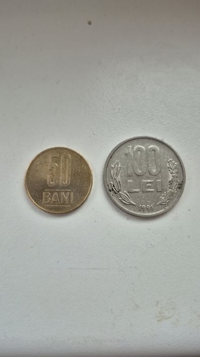 Moneda 100 lei din 1991 Mihai Viteazul