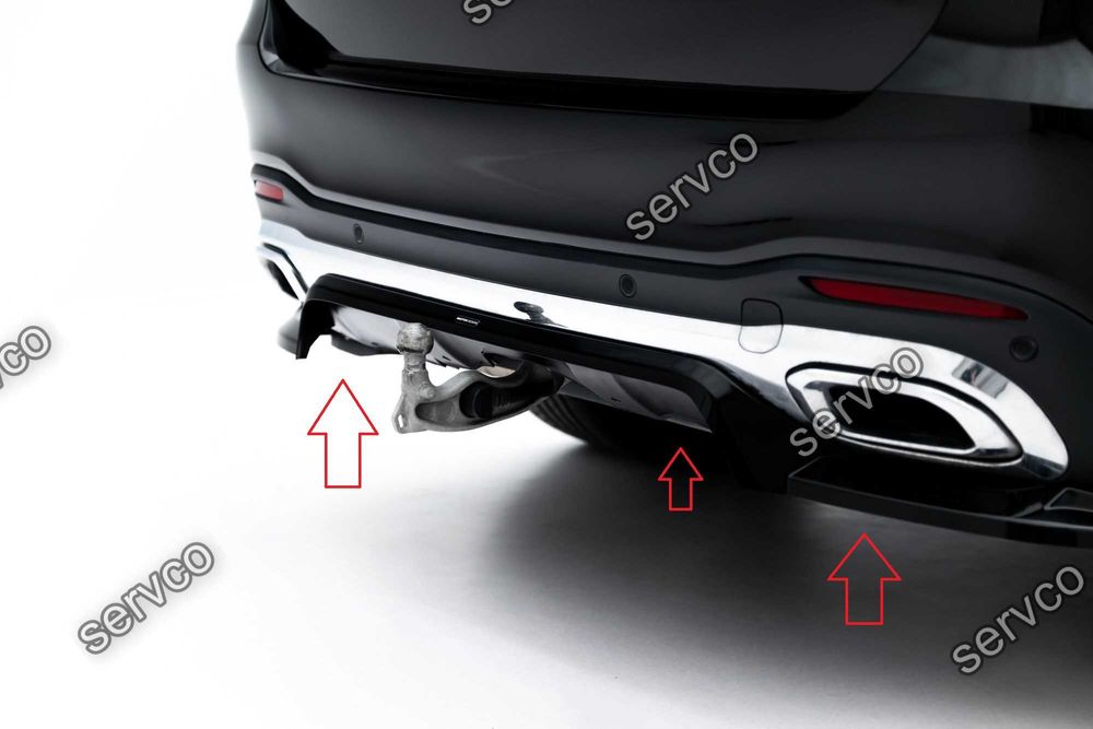 Prelungire bara spate Mercedes GLS X167 AMG-Line 2019- v2 Maxton