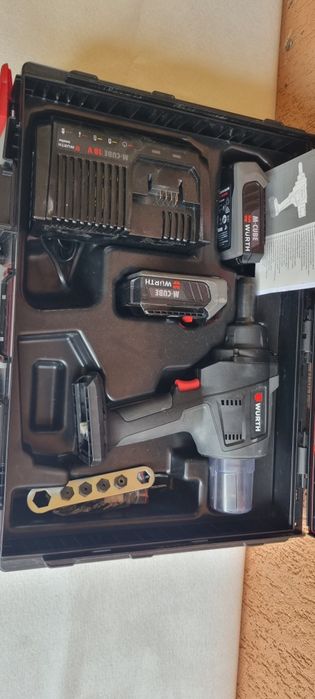 Pistol Popnituri Wurth CUBE ANG 18 Compact