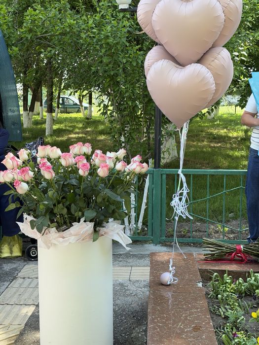 цветы с шарами - 30 к