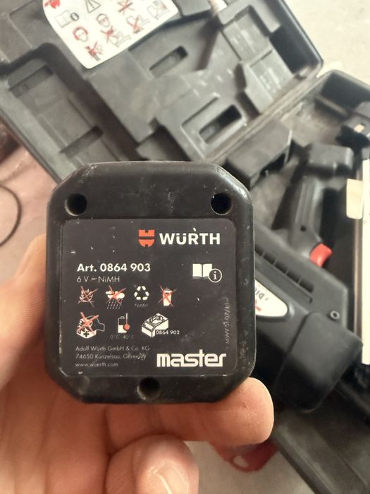 Wurth пистолет за пирони 50-90мм