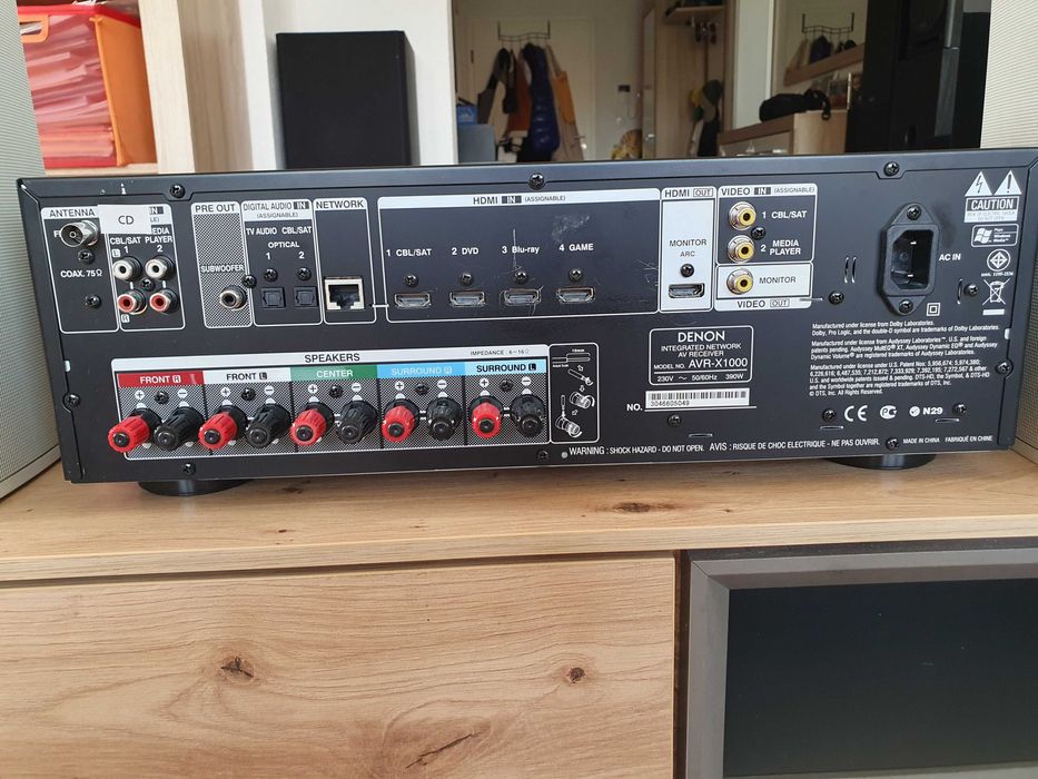 Boston Acoustics 4.1 + Denon AVR-X1000