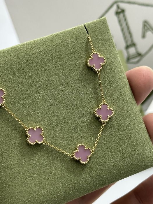Brățară MINI Van Cleef & Arpels 5 motifs Gold 750 Pink