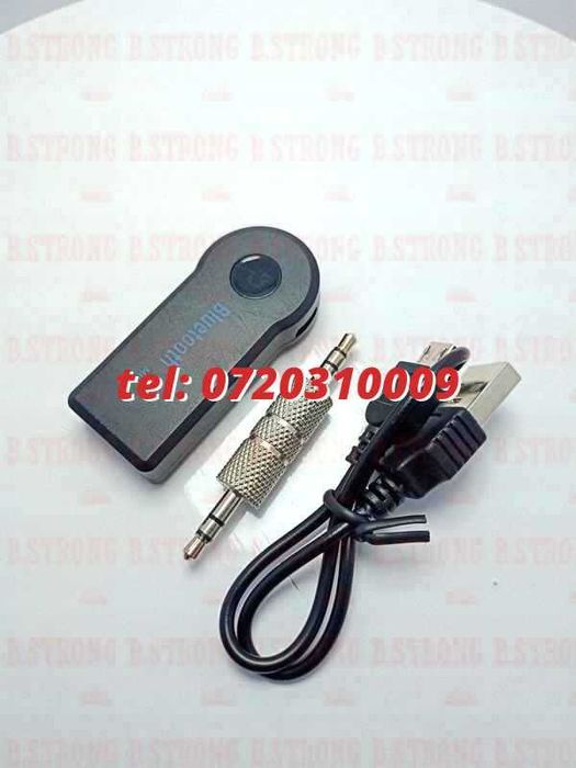 Modulator Bluetooth Audio Receiver Adaptor Jack 35mm Stereo Handsfr