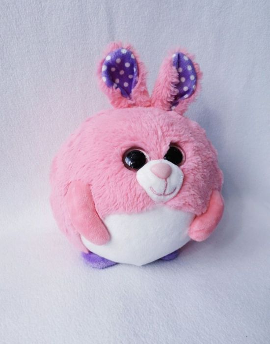 Iepure din pluș Toi-Toys stil Ty Beannie Boo