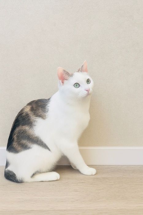 Ласковая кошечка ищет дом и заботливых хозяев