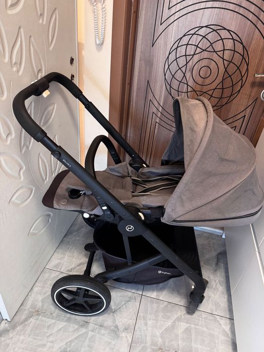 Комбинирана детска количка Cybex Balios S (или Lux) 3 в 1 – Изключително запазена + 3 подаръка