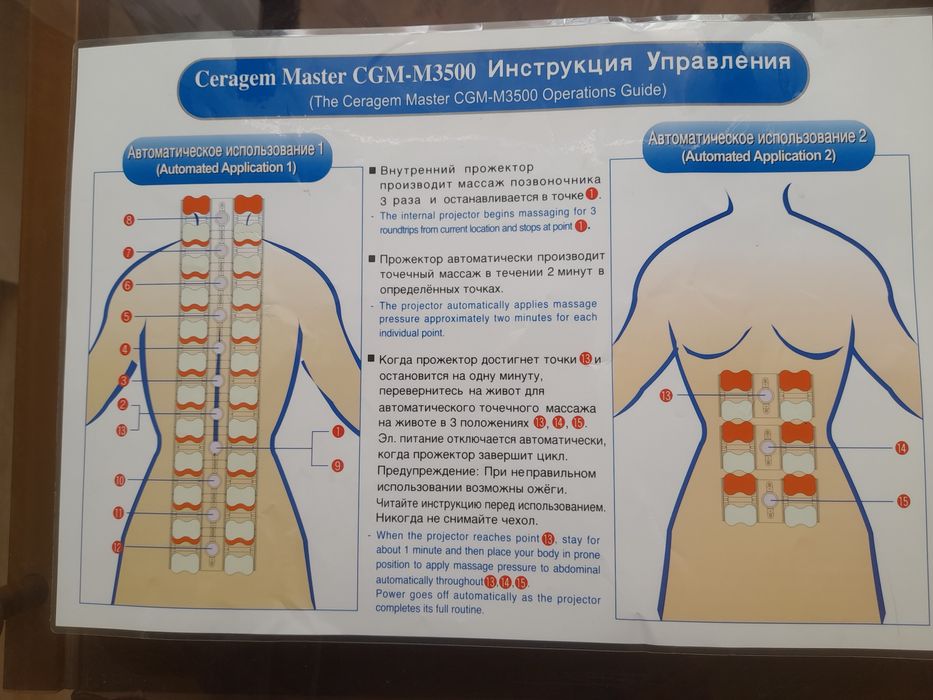 Массажная кровать Серагем