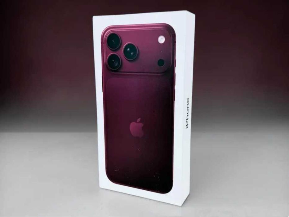 ЧИСТО НОВ! Apple iPhone 18 Pro Max 1TB Burgundy