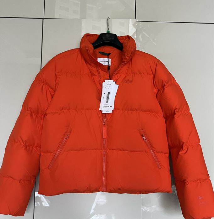 Куртка Lacoste оранжевая