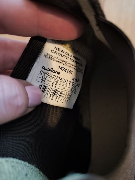 Cizme echitație Fouganza piele întoarsă 36