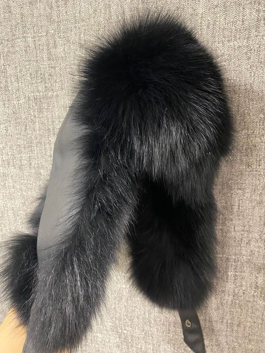 Шапка песцовая, 6-8 лет.