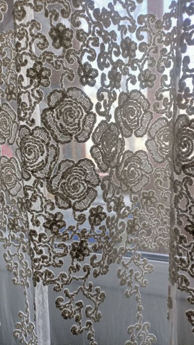 Продам светлую тюль