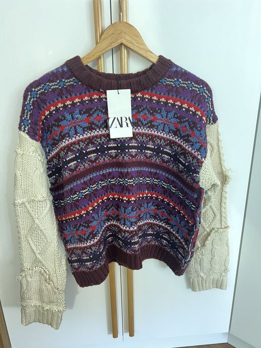 Пуловер Зара М с етикет