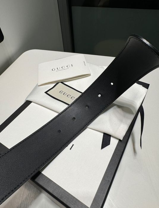 Curea Gucci Supreme albastră originală 90