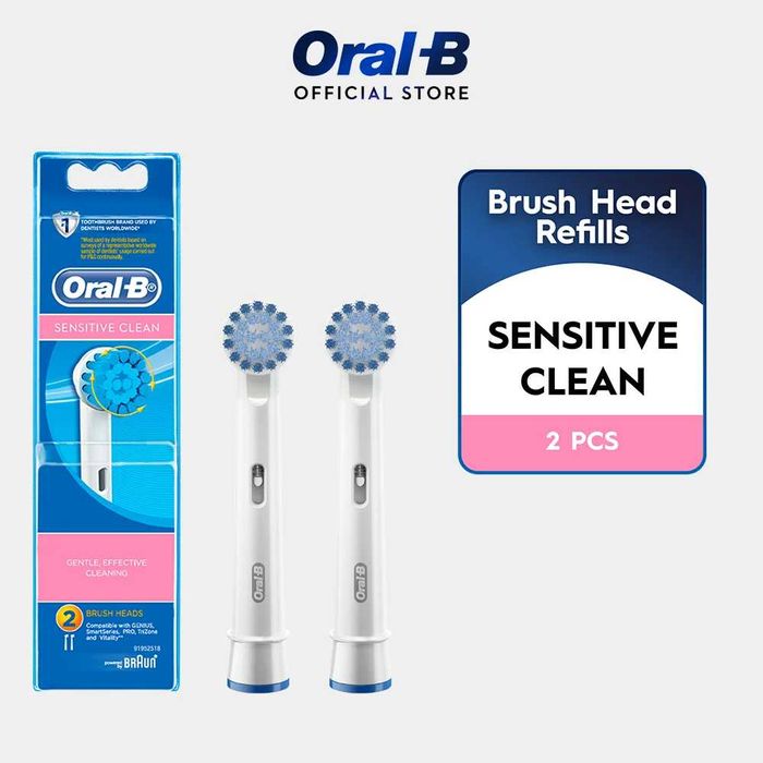 Oral-B Soft Clean Electric Toothbrush-комплект от 2 глави