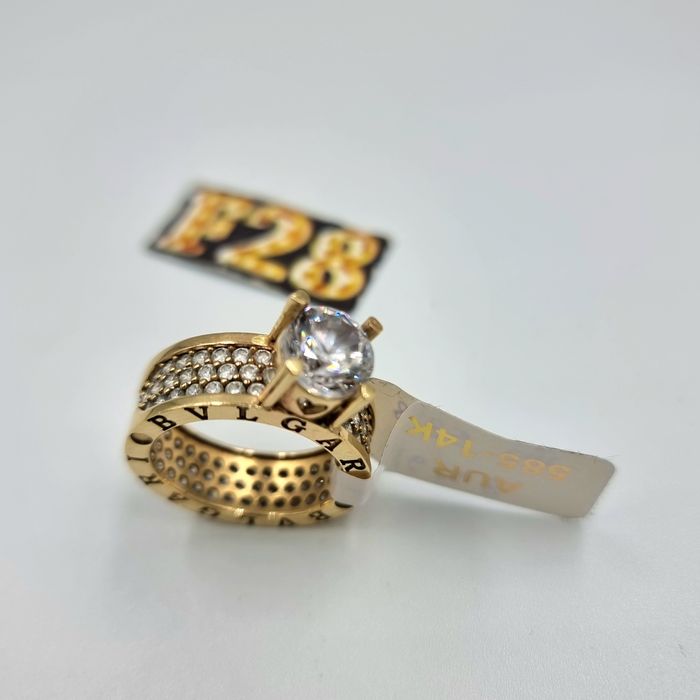 Amanet F28: Inel aur 14K 390 lei/gram C16168 model Bvlgari