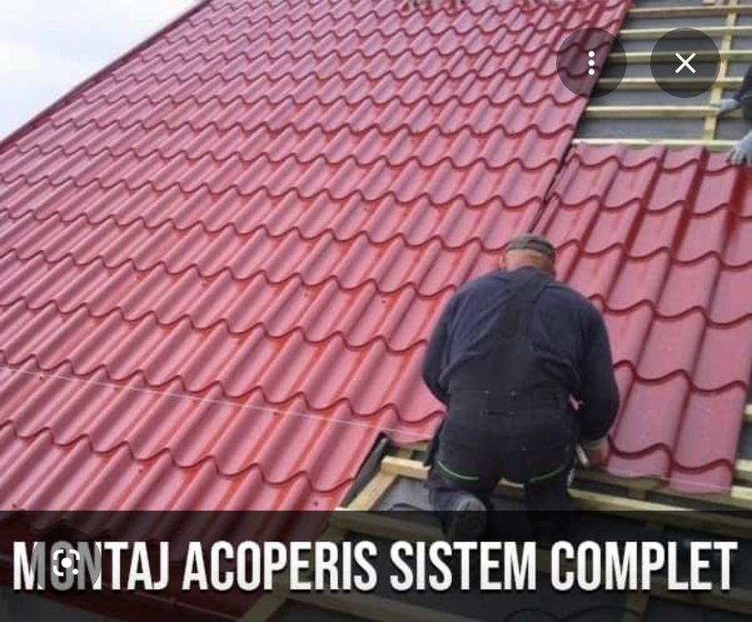 Executăm acoperișuri 15%reducere