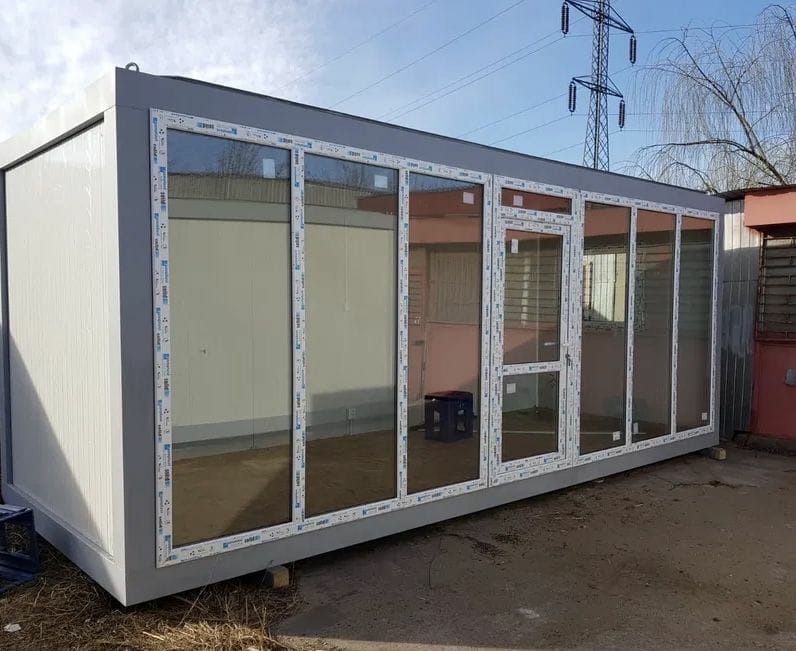 Container modular birou vestiar group sanitar locuinta