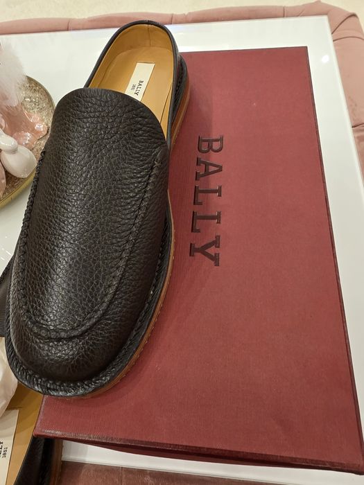 Mocasini piele maro BALLY