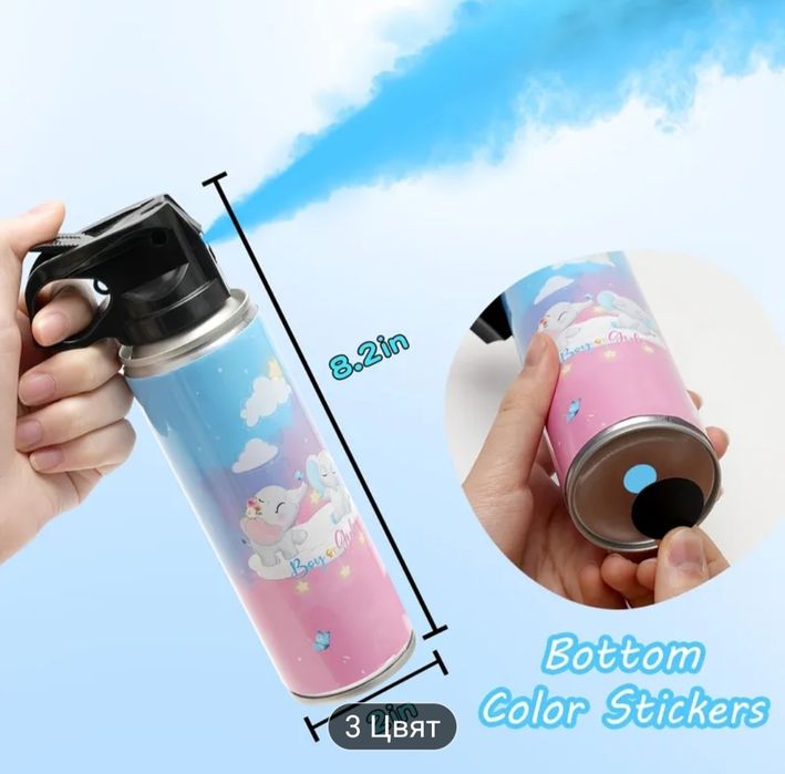 Украса за разкриване на пола парти синьо и розово.
Завеси,банер+2 розови спрея