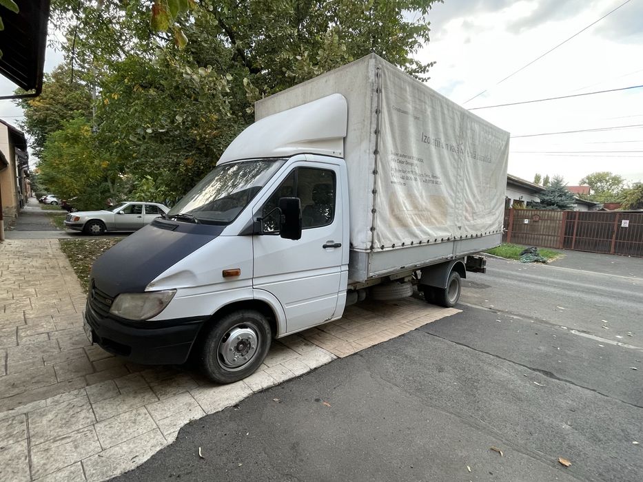 Mercedes sprinter 2.2 diesel 413 cdi camioneta prelata inmatriculata Ro Clima  Accept variante la schimb