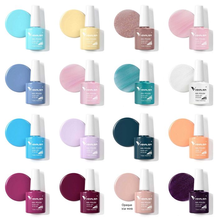 Промо ПАКЕТ 10 броя гел лак Venalisa
