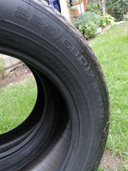 Cauciucuri M+S 225/60/17 Nokian profil +6 mm, DoT 2020