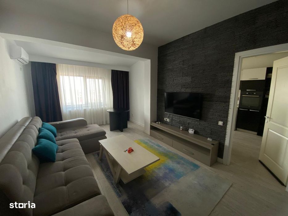 Apartament cu 2 camere, mobilat si utilat. Loc parcare