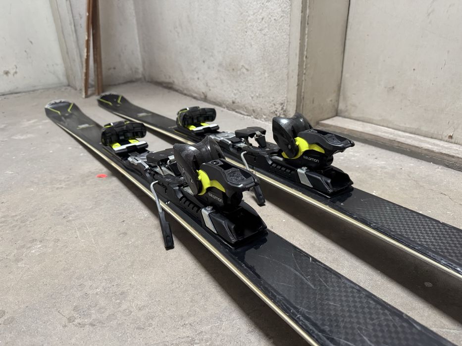 Salomon X-Max X14 PWR Frame CARBON+щеки+апарати+сак-ГОТОВИ ЗА СЕЗОНА!