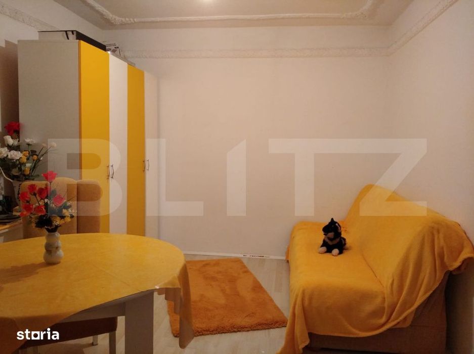 Garsoniera decomandata, renovata complet, zona centrala – Simeria