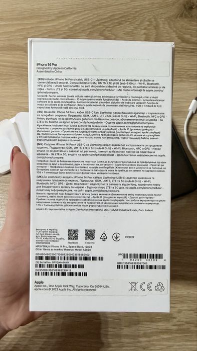 iPhone 14 Pro 128GB Space Black