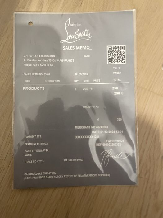 Christian Louboutin 42( Fit 43 )