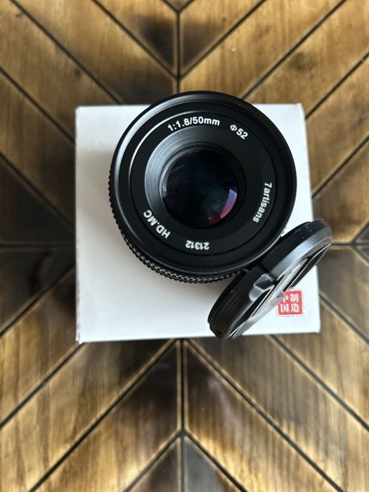 Обектив 7artisans 50mm f/1.8 Fuji Film FX Mount