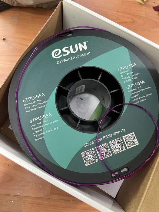 Filamente imprimantă 3D TPU + PETG – Lot complet – Mai multe culori – Preț pentru tot pachetul