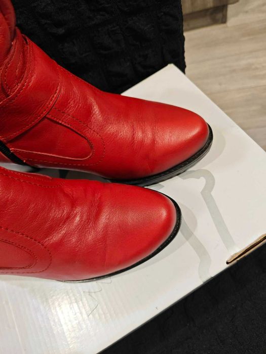 Дамски боти , естествена кожа 37номер