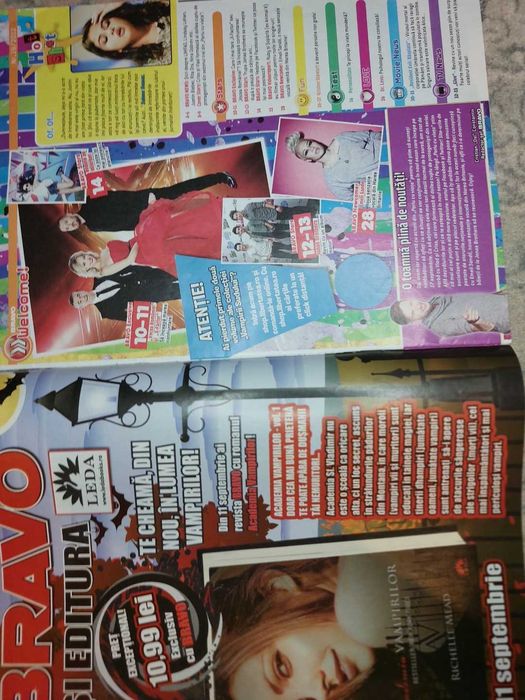 Revista Bravo Romania nr 19 / 2012 cu pariu cu viata lala band r pe