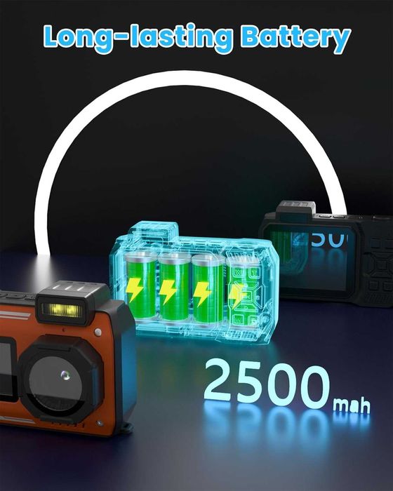 Водолазна водоустойчива камера 4K 65MP - 100 м от MOREXIMI